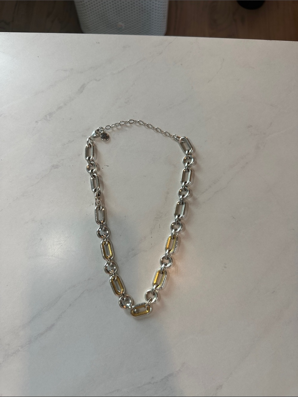 Brighton Medici Link Two Tone Necklace